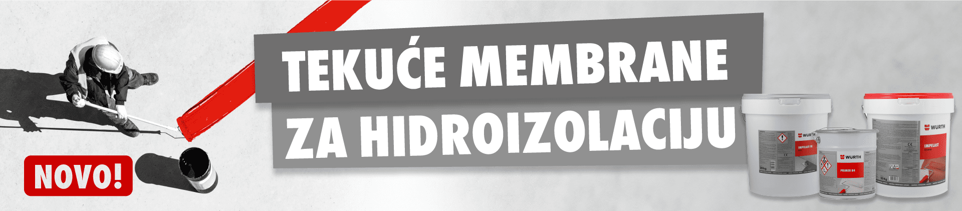 Membrane za hidroizolaciju Impelast