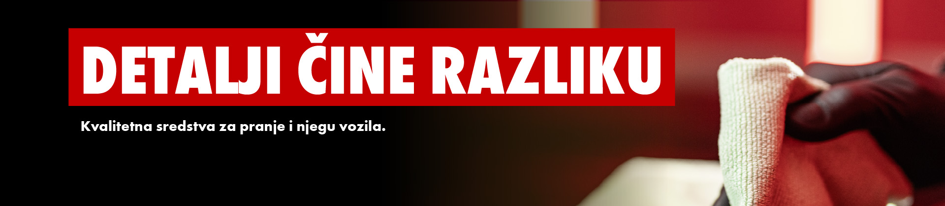 Opremite se za pranje vozila uz Würth opremu