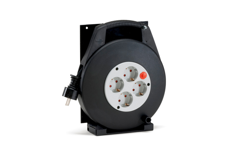 Kabel na kolutu - 4-struki za kvadratne provrte Kabel na kolutu - 4-struki za kvadratne provrte