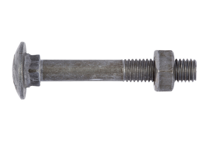 DIN 603 - čelik 4.8  - nezaštićeno s maticom