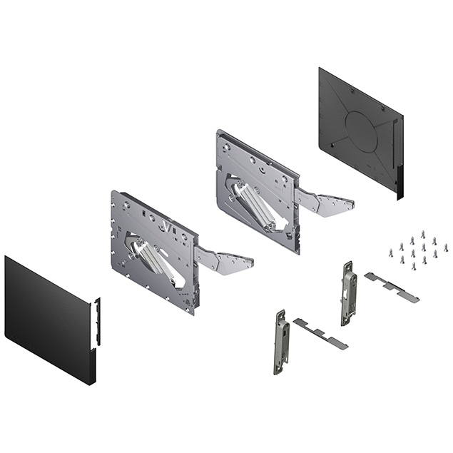 Podizni okov Kinvaro T-Slim za drvene fronte Soft-close Podizni okov Kinvaro T-Slim za drvene fronte Soft-close