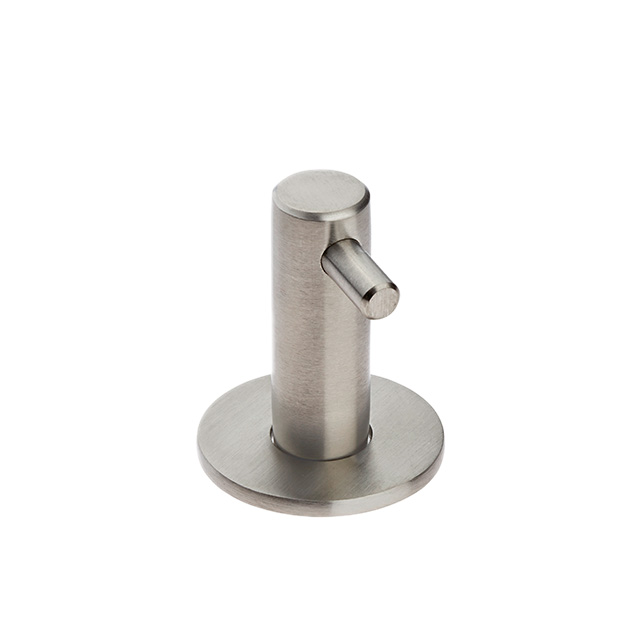 Vješalica - okrugla s pločicom i pinom - nehrđajući čelik Vješalica - okrugla s pločicom i pinom - nehrđajući čelik