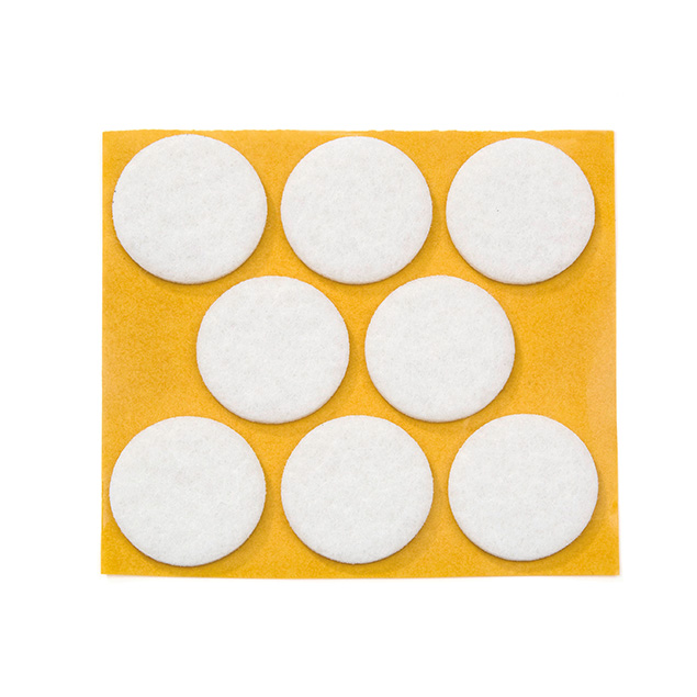 Klizači za namještaj - samoljepljivi - okrugli - filc Klizači za namještaj - samoljepljivi - okrugli - filc