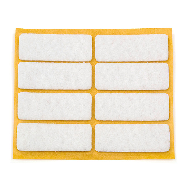 Klizači za namještaj - samoljepljivi - kvadratni - filc Klizači za namještaj - samoljepljivi - kvadratni - filc