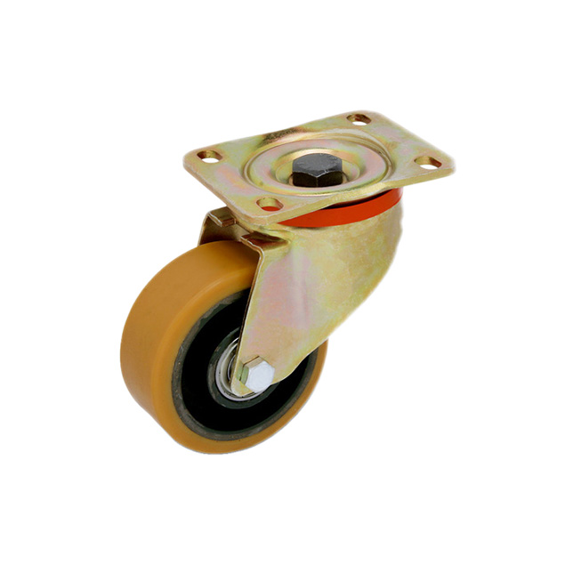 Kotač za teška opterećenja s rotirajućom pločicom