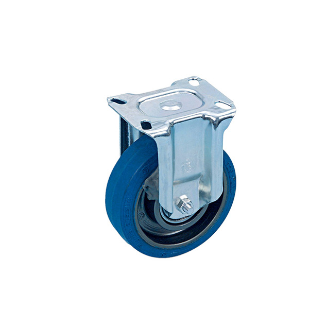 Kotač za transportne uređaje s fiksnom pločicom - guma Kotač za transportne uređaje s fiksnom pločicom - guma