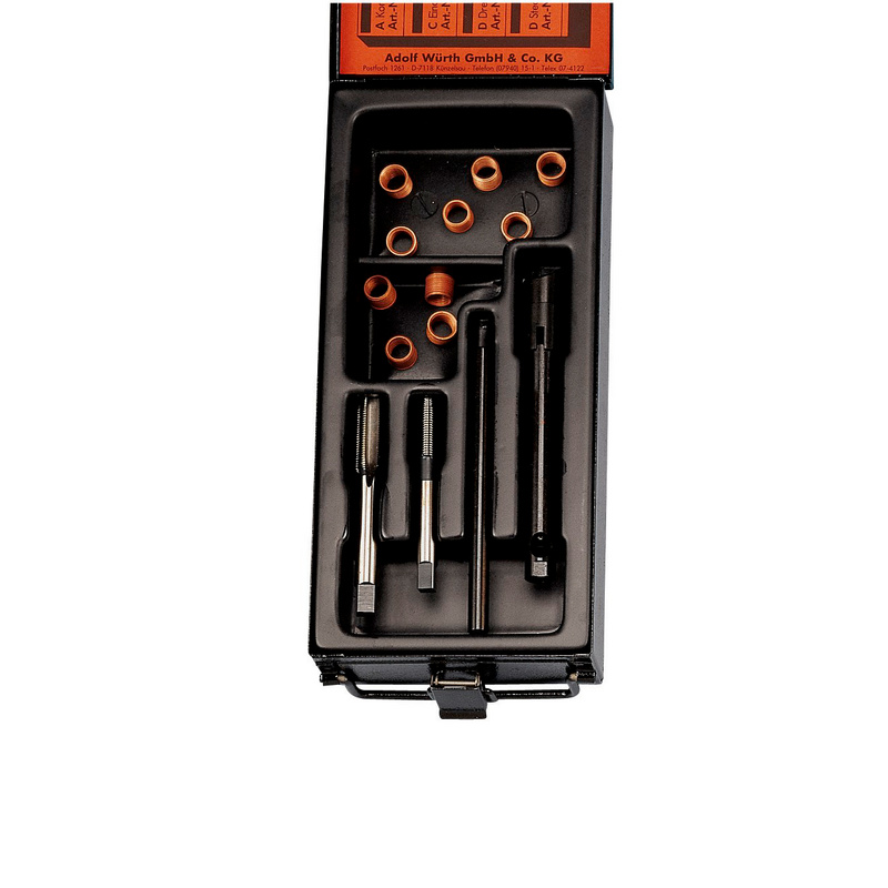 Set za uvrtanje navojne puškice Time-Sert M10 x 1