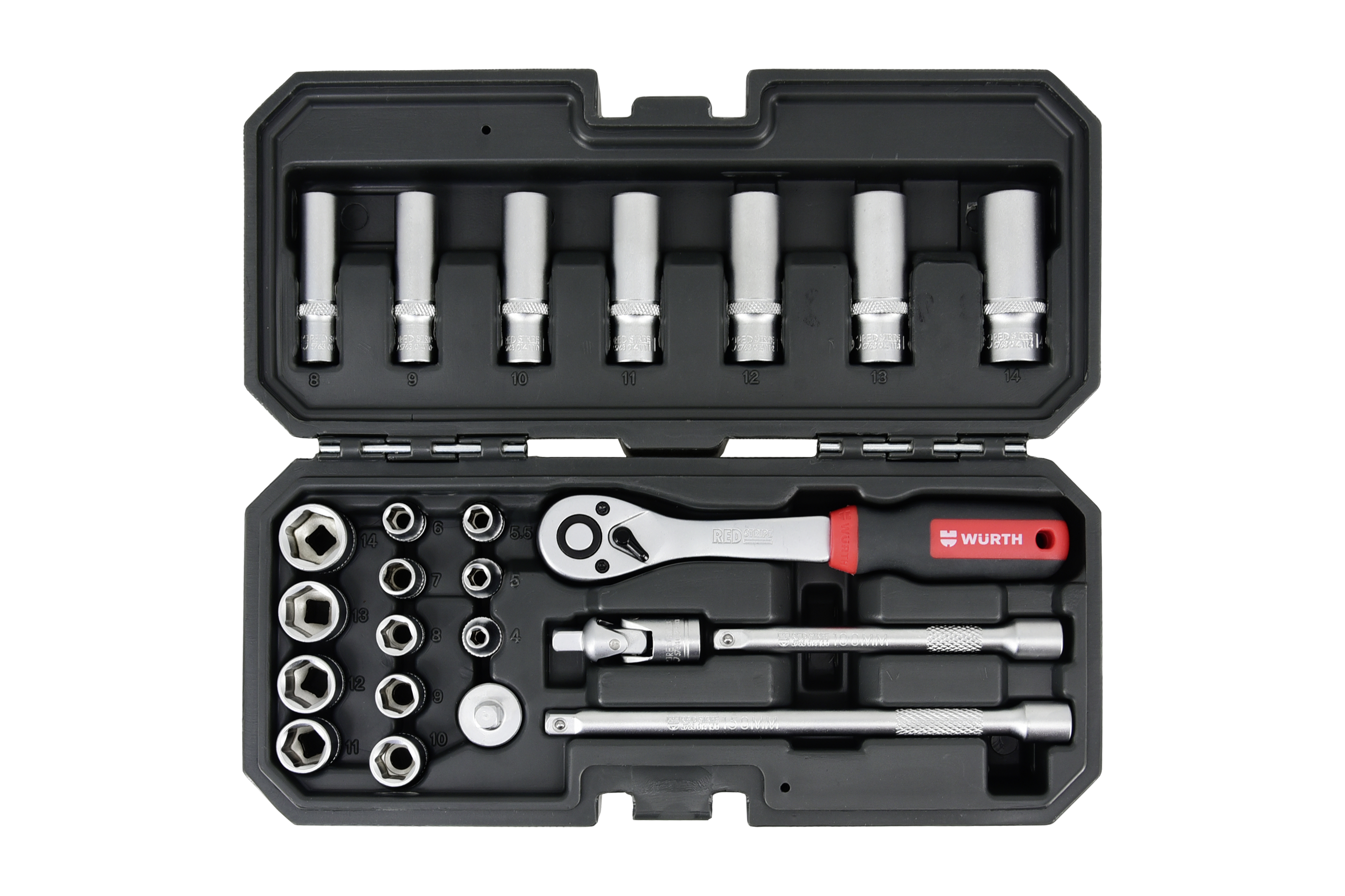 Set nasadnih ključeva 1/4" šesterokut - 24 dijelni Set nasadnih ključeva 1/4" šesterokut - 24 dijelni