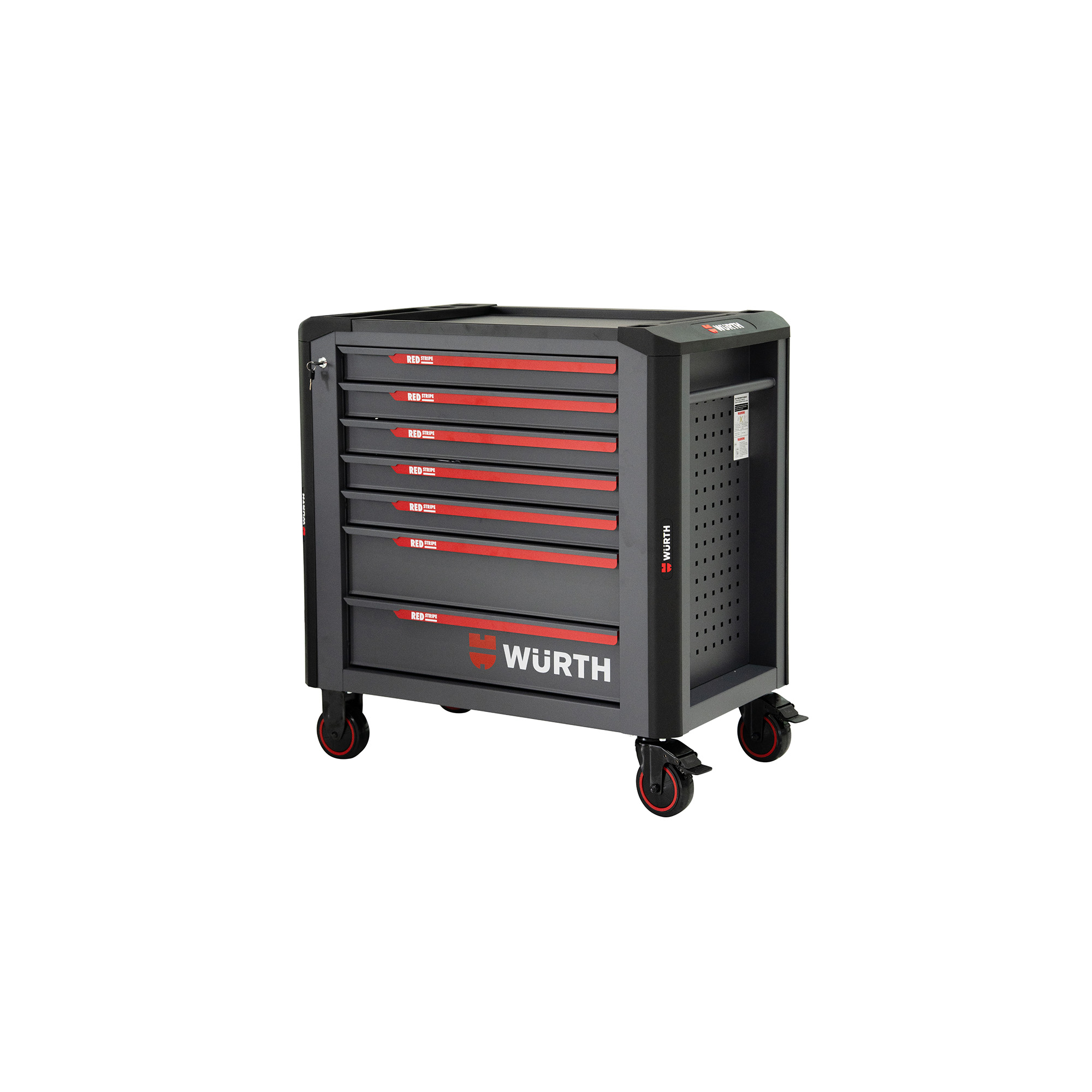 Radionička kolica s alatom - Red Stripe