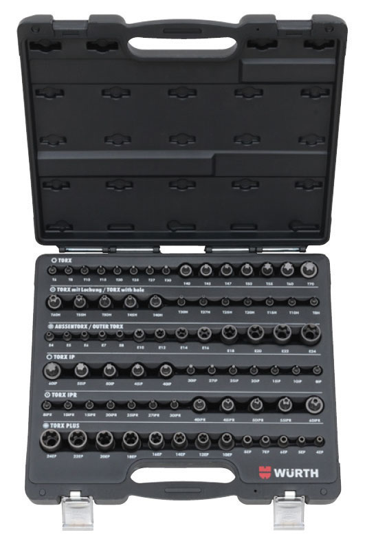 1/4 +3/8+ 1/2" set nasadnih ključeva - 77-dijelni