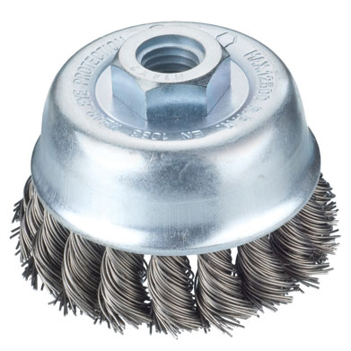 Četka za kutnu brusilicu trapezna upletena Četka za kutnu brusilicu trapezna upletena