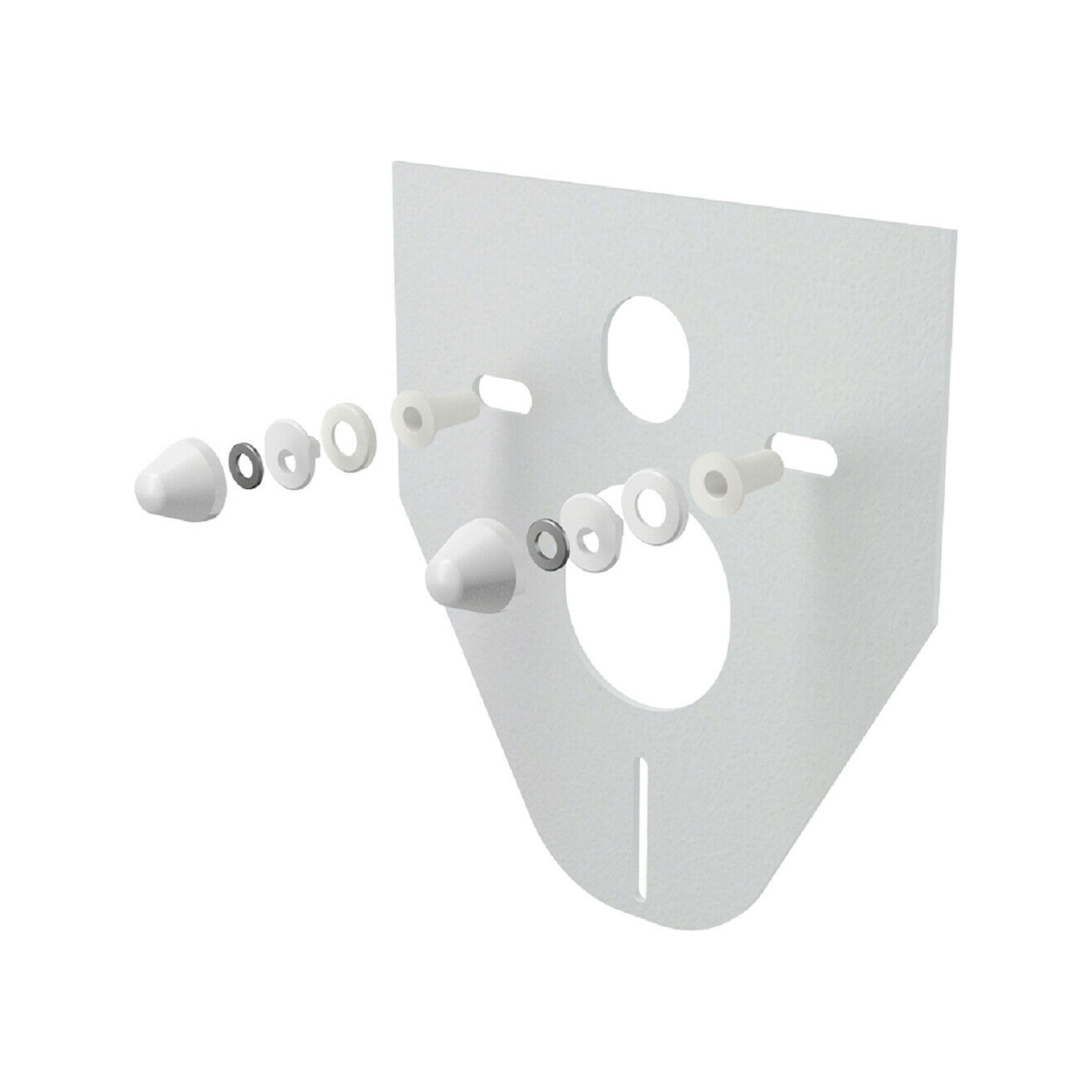 Zvučno izolacijski set za viseću školjku i bide