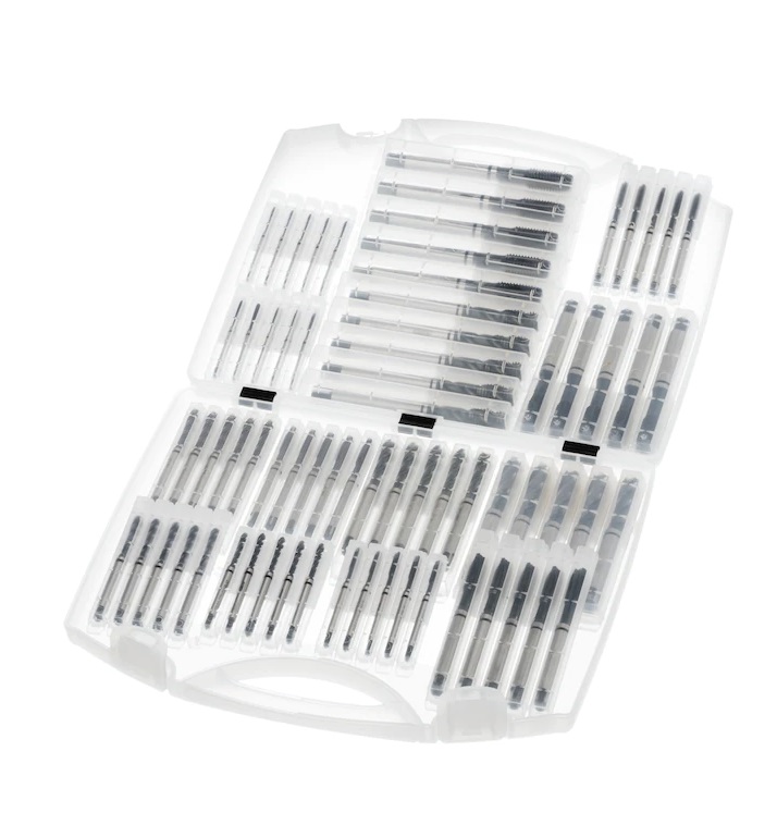 Set strojnih ureznika HSSE M3-M12 ZA DL+GL 5 kom