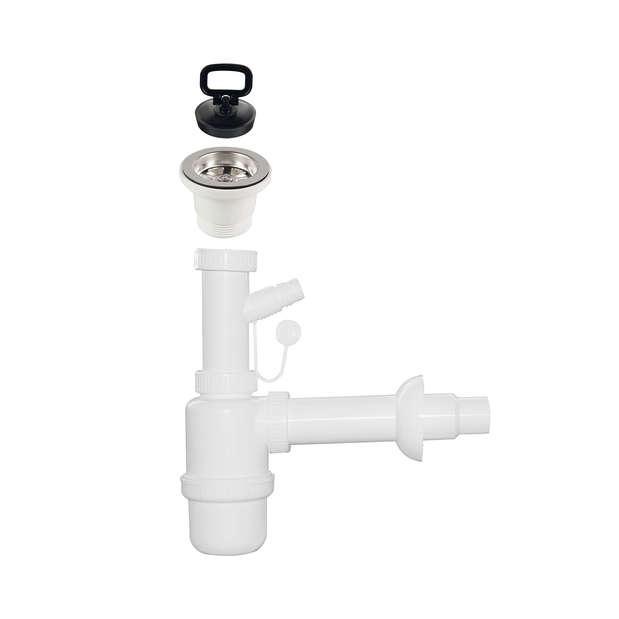 Sifon za umivaonik s piletom i prikljuškom