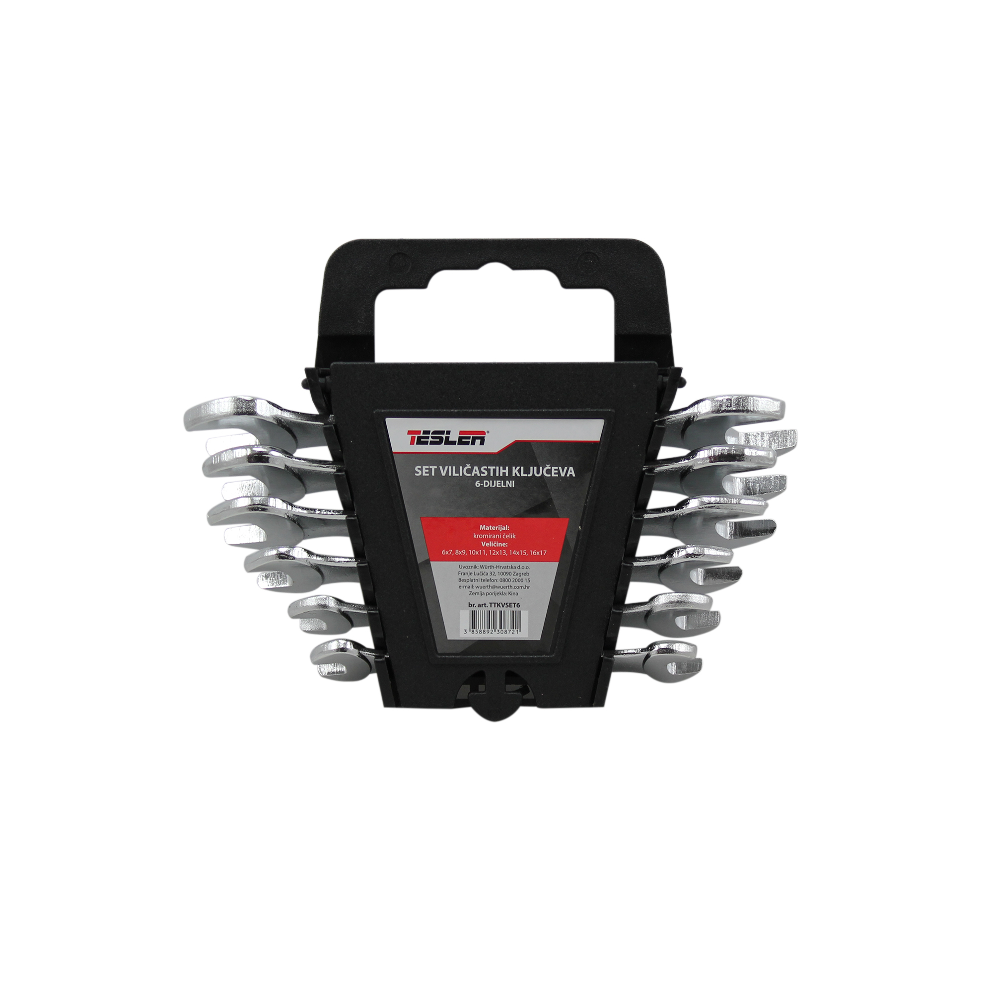 Ključ viličasti set TESLER