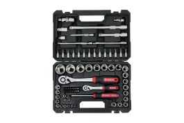 SET NASADNIH KLJUČ 1/4”-1/2” 6-KT 72KOM REDSTRIPE