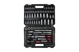 SET NASADNIH KLJUČ 1/4”-3/8”-1/2” 154KOM REDSTRIPE