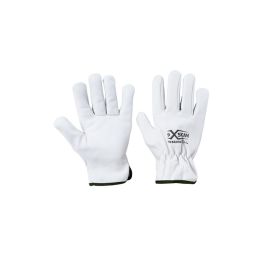 RUKAVICE ZAŠTITNE KOŽNE BIJELE  vel.9