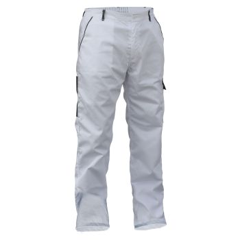 HLAČE RADNE&nbsp;ORCUS BIJELO/SIVE-vel.XXL