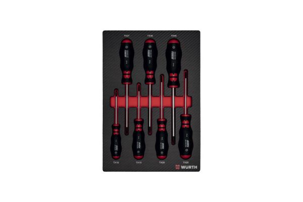 ASORTIM. ODVIJAČA-SET-TX-7PCS  ZEBRA