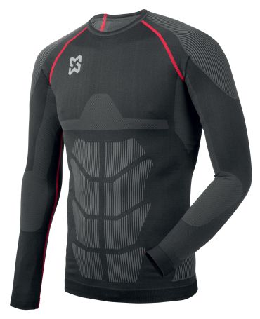 MAJICA DUGI RUKAV BASIC CRNA L/XL