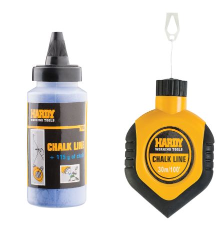 KONOP ZA OBILJEŽAVANJE SET 30m PLAVI PRAH 115g