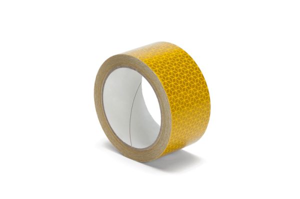 RETRO REFLEKTIRAJUĆA TRAKA-ŽUTA-ECE104-60CMX50MM