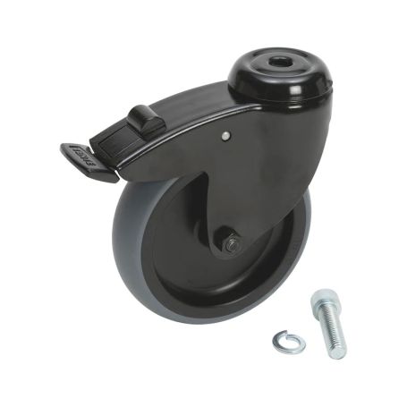 KOTAČ ZA RADIONIČKA KOLICA SA KOČNICOM