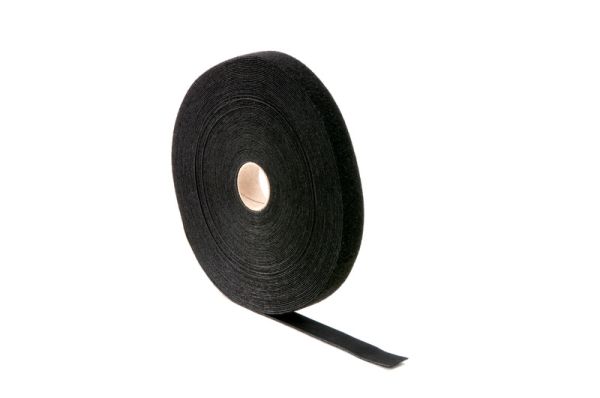 TRAKA ČIČAK CRNA-20MM-L25M