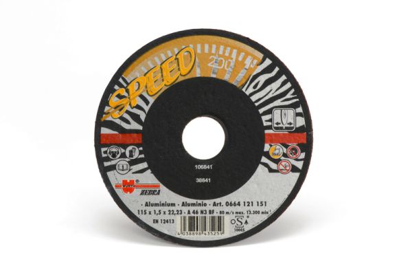 REZNA PL.-SPEED-ALU-RAV-1,5MM-D125X22,23-ZEBRA