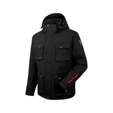 RADNA JAKNA PARKA-NATURE-CRNA-VEL.L