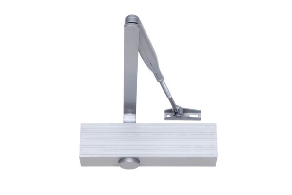 ZATVARAČ ZA VRATA-STS291-S POLUGOM-SREBRNA-VEL.2-5