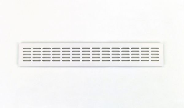 VENTILACIJSKA REŠETKA-ALU-BIJELA-R9016-80/400MM