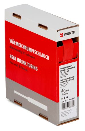 TERMOBUŽIR U KUTIJI-CRVENI-6,4-3,2MM