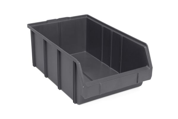 PLASTIČNA KUTIJA ZA REGAL-SIVA-VEL.1