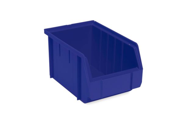 PLASTIČNA KUTIJA ZA REGAL--PLAVA-VEL.3