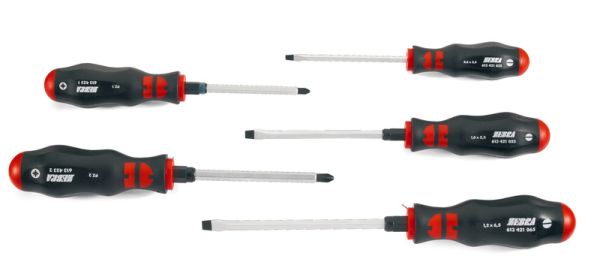 SET ODVIJAČA PZ/SZ, 6-KT KLJUČ, 5-DIJELNI, ZEBRA