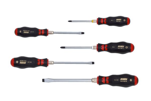 SET ODVIJAČA PH/SZ, 3K, 6-KT KLJUČ, 5-DIJ., ZEBRA