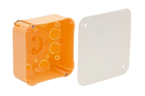 UGRADBENA KUTIJA PP RAZVODNA+POKL 107X107X53MM