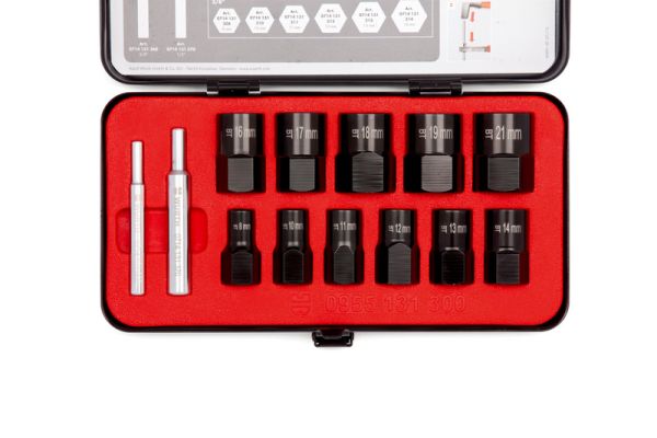 SET-NASADNI KLJUČ ZA OŠTEĆENE VIJKE-VANJ.-13KOM