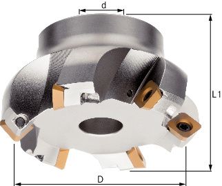 GL.GLAVA PLAN. 45 ST. 125,0 mm Z=9