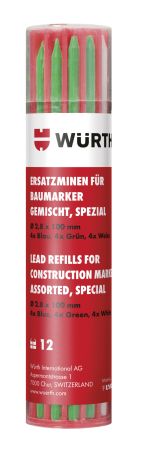 ULOŽCI U BOJI ZA OLOVKU,SET-SPECIAL-D2,8MM-VODOOT.