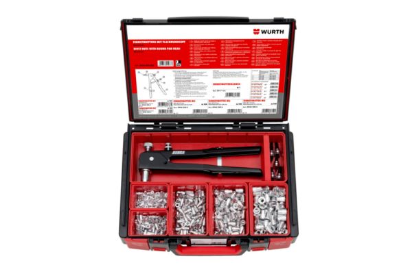 SET KLIJEŠTA ZA ZAKIVNE MATICE SORT.-506 DIJELOVA