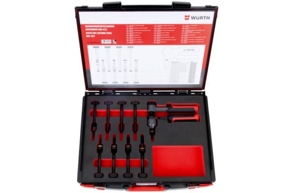 SET ZA POSTAVLJANJE ZAKIVNIH MATICA HES 412