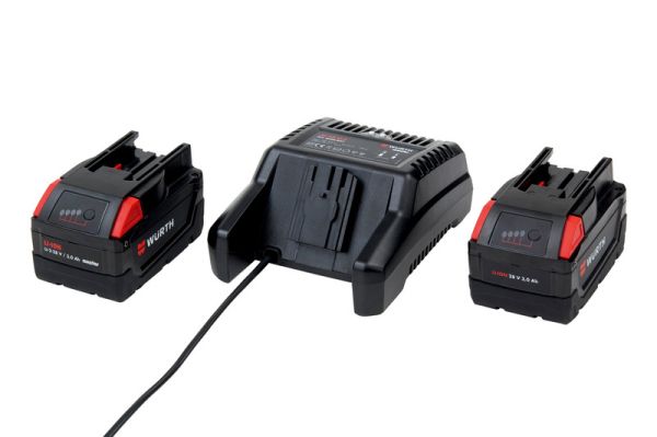 SET-PUNJAČ+2 AKUMULATORA-LIION-28V-5.0Ah