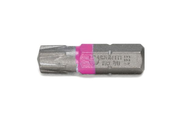 BIT-AW40-RUŽIČASTI-1/4-L25MM