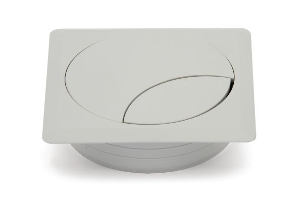 UVODNIK ZA KABELE 92X92 SIVI