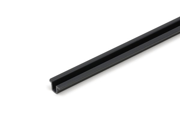 VODILICA ZA KLIZNA VRATA SB20E, CRNA, L3000MM