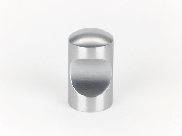 RUČKICA GUMB 3 INOX ČETKANI ?25MMX30MM