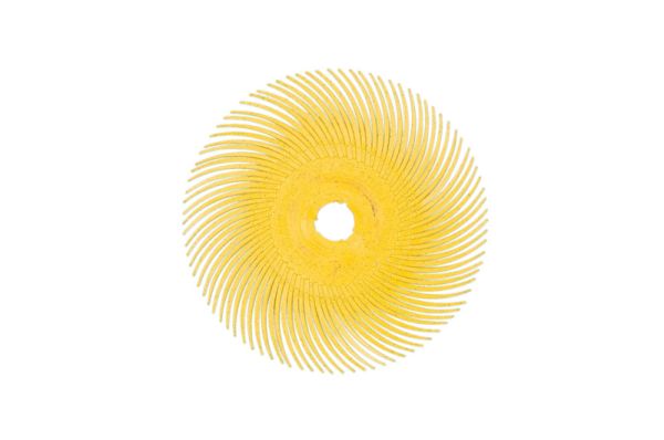 RADIJALNI BRISTLE DISK-ŽUTI-G80-D75-ZEBRA